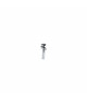 FORESTI Porte canne encastrable laiton chromé Ø40mm