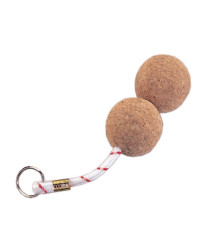 Porte clefs liège double