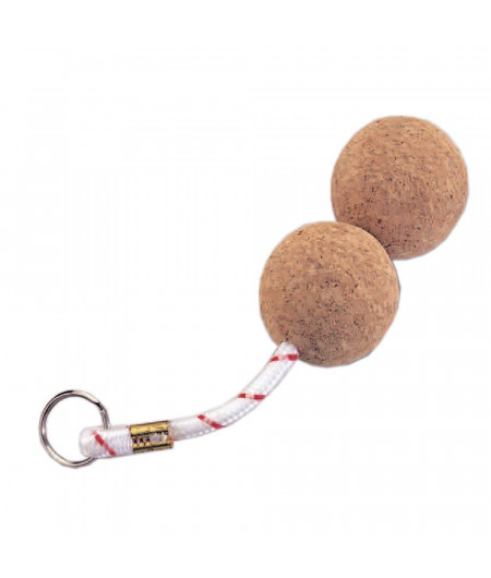 Porte clefs liège double