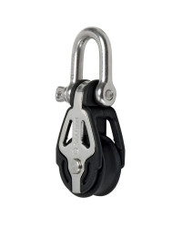 SELDEN Poulie simple à billes Ø20mm avec manille