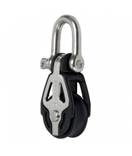 SELDEN Poulie simple à billes Ø20mm avec manille