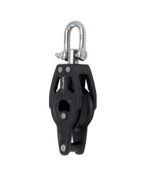 SELDEN Poulie simple à billes à émerillon à ringot Ø40mm