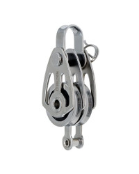 SELDEN Poulie double à billes à ringot Ø25mm