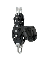 SELDEN Poulie violon à ringot avec taquet Ø50mm