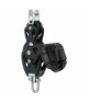 SELDEN Poulie violon à ringot avec taquet Ø50mm