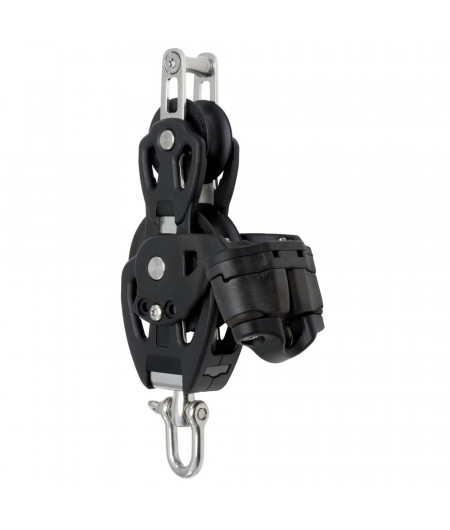 SELDEN Poulie violon à ringot avec taquet Ø60mm