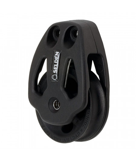 SELDEN Poulie simple plat-pont Ø80mm