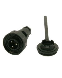 Prise de pont étanche 12 V /10 A 3 plots