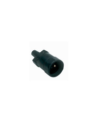 Fiche 230V femelle caoutchouc