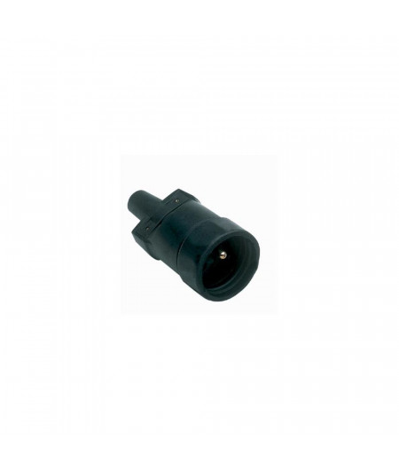 Fiche 230V femelle caoutchouc