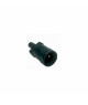 Fiche 230V femelle caoutchouc
