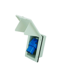 BALS Socle encastrable P17 mâle 230V-16A 2P+T - VRAC -