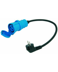 BALS Adaptateur 230V-10/16A USE/CEI prise femelle P17 et fic