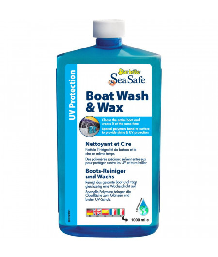 STAR BRITE Sea Safe Shampoing et cire 1L