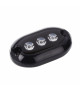 TREM Projecteur 3 LED sous-marin noir lumière blanche IP68