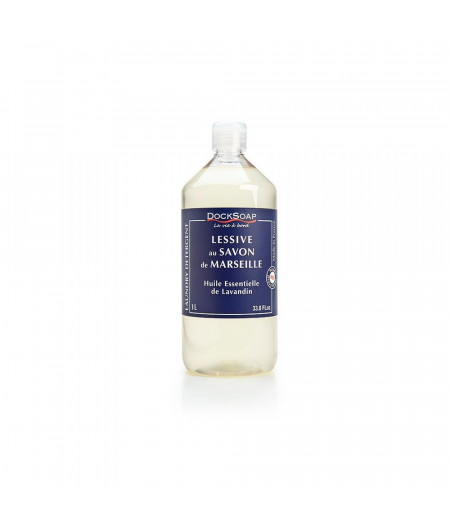 DOCKSOAP Liquide textile écologique  lavandin (recharge 1L)