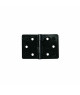 NUOVA RADE Charnière polyamide carrée 60x40mm - vrac