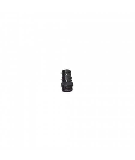 Embout droit 1-1/4'' - Ø25mm male BLIZZ.-BORA-ZEF.