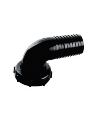 Embout coudé 1-1/2'' - Ø38mm fem. BLIZZ.-BORA-ZEF.