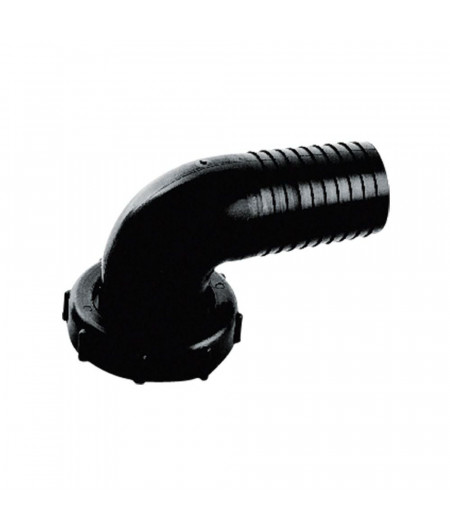 Embout coudé 1-1/2'' - Ø38mm fem. BLIZZ.-BORA-ZEF.