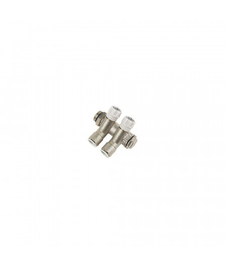 JOHN GUEST Distributeur laiton 3/4 x 2 voies Ø15mm