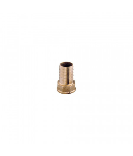 GUIDI Raccord droit annelé femelle 1/2"-15mm VRAC