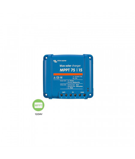 VICTRON Régulateur BlueSolar MPPT 12/24V - 75V / 10A