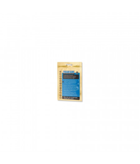 TEAR AID Patch autocollant TYPE A pour tissus, toiles,