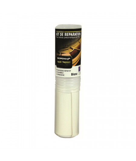 Kit de réparation pneumatique PVC blanc