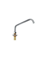 DAMADE Bec orientable en laiton chromé Ø15mm