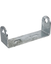 Support de diabolo 200mm alésage 22mm avec axe et rondelle