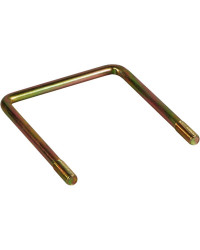 Bride tube carré 100 x 100mm - vrac