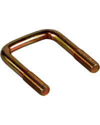 Bride tube carré 40 x 40mm - vrac