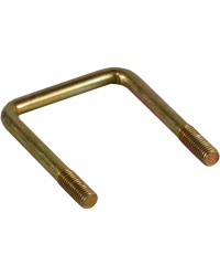 Bride tube carré 60 x 60mm - vrac