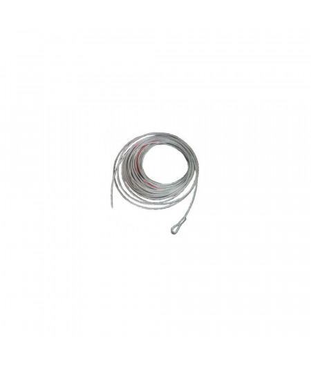 Câble inox 1 boucle 7mm - 15m