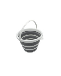 HABA Seau pliable 10L blanc/gris