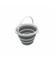 HABA Seau pliable 10L blanc/gris