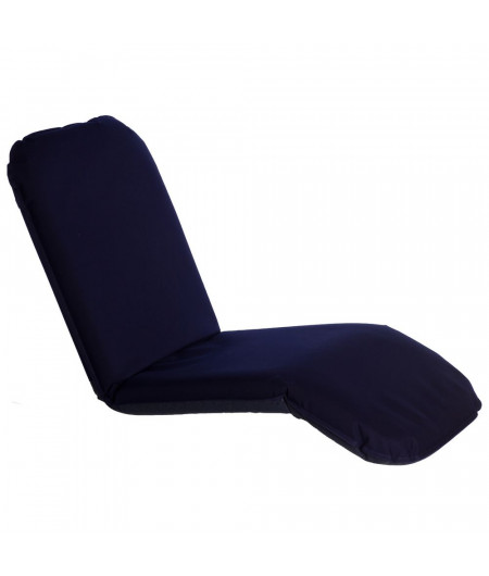 COMFORT SEAT Chaise longue inclinable 3 parties bleu navy