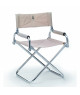 TREM Fauteuil pliant ultra léger écru