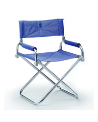 TREM Fauteuil pliant ultra léger bleu marine