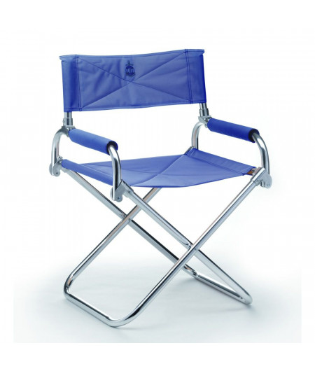 TREM Fauteuil pliant ultra léger bleu marine