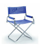TREM Fauteuil pliant ultra léger bleu marine