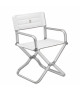 TREM Fauteuil pliant Candia Gris