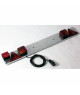 Rampe de signalisation metal 7,5m 7 plot
