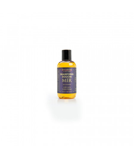 DOCKSOAP Shampoing douche mer Argan-Verveine (flacon 200ML)
