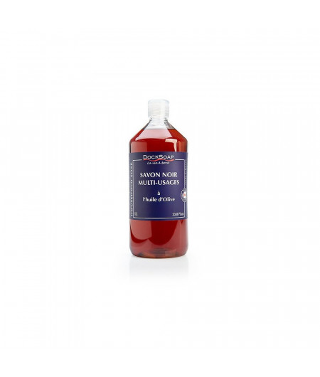 DOCKSOAP Savon noir pur olive 1L