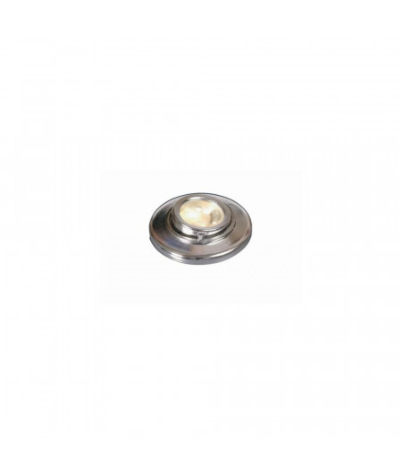 Spot orientable à leds 12v/10w - rond - boitier chromé