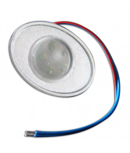 Spot à leds blanches orientable 30° encastrable chromé