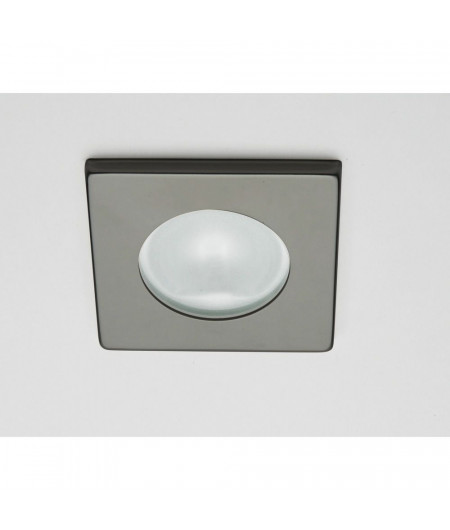 Spot carré RAY à Led lumière blanche chaude inox poli