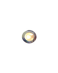 MANTAGUA Spot OUESSANT argent mat à LED 10W blanc chaud